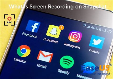 what is screen recording snapchat|What Is Screen Recording on Snapchat [2024 Newest]